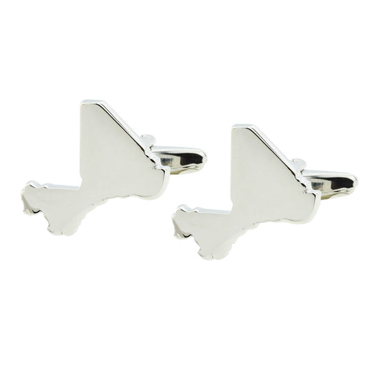 Mali Outline Map Cufflinks | Ashton and Finch