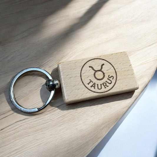 Taurus Zodiac Keyring Gift  | Ashton and Finch