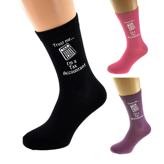 Trust Me I’m A Tax Accountant Socks| Ashton and Finch