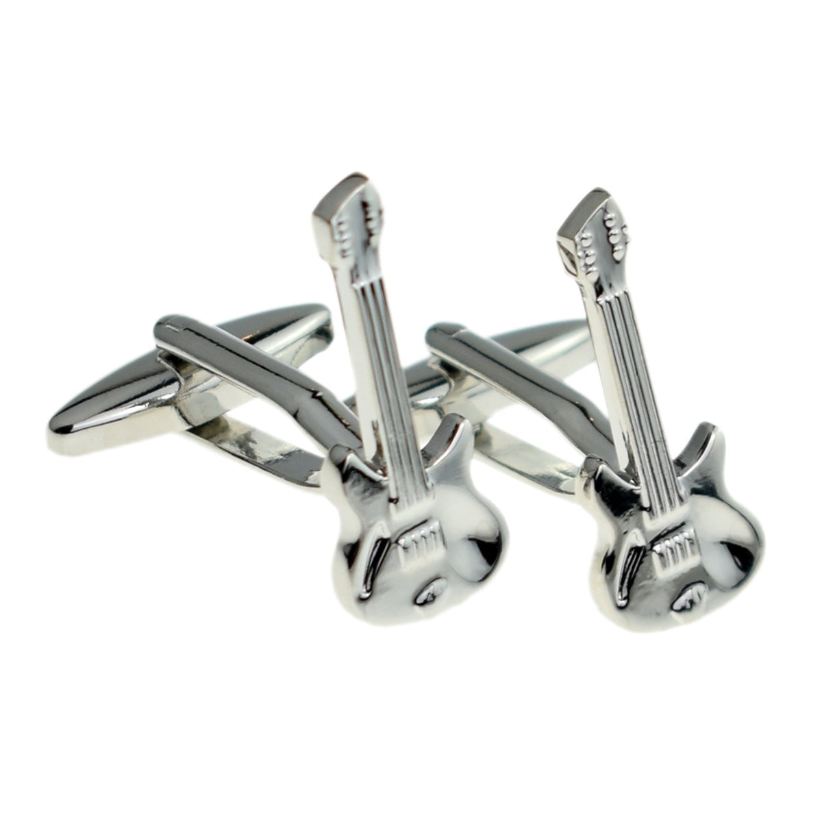 Semi Acoustic Retro Electric Guitar Music Cufflinks | Ashton and Finch