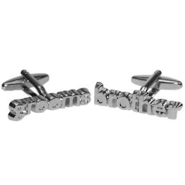 Grooms Brother Cut Out Cufflinks | Ashton and Finch