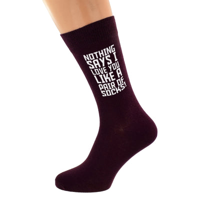 Nothing Says I Love You Like A Pair Of Socks| Ashton and Finch