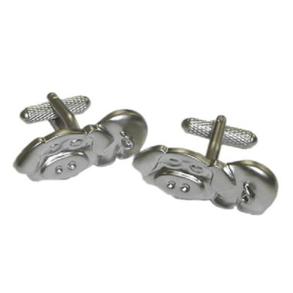 CLEARANCE LINE Curly Pigs Cufflinks in Box | Ashton and Finch