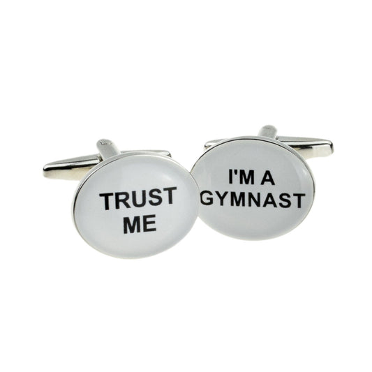 Trust me I'm a Gymnast Cufflinks | Ashton and Finch
