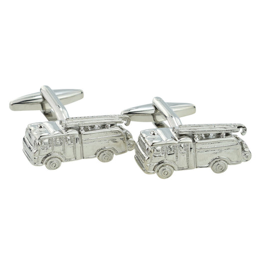 Metal Fire Engine Firefighter Firemans Fire Fighter Cufflinks | Ashton and Finch