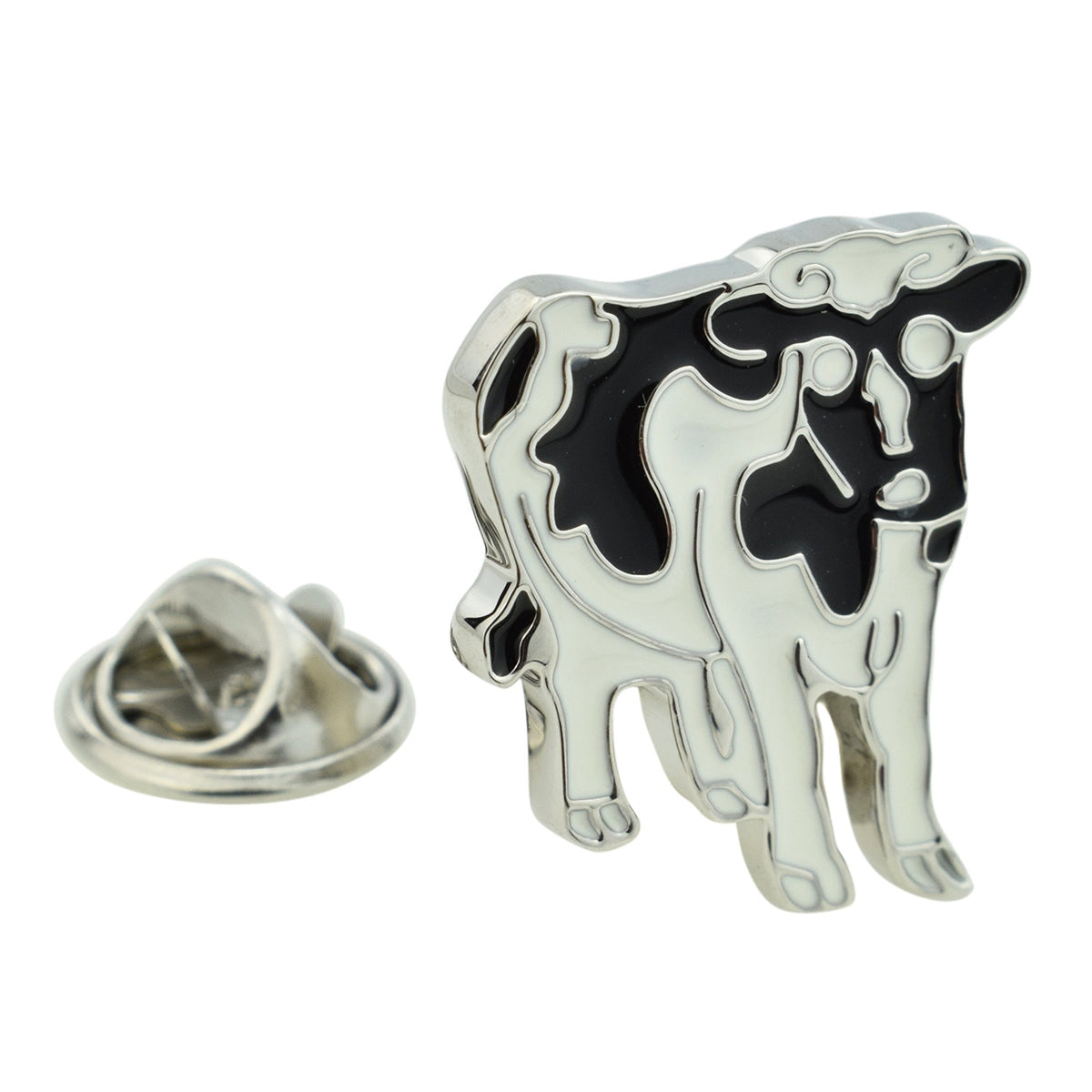 Friesian Dairy Cow Farm Lapel Pin Badge (AJTP35)