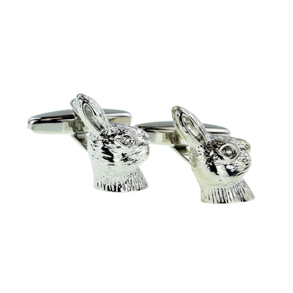 Hares Head Like Rabbit Game Animal Cufflinks | Ashton and Finch