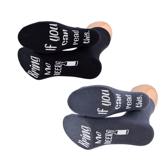 If You Can Read This Bring Me Beer Mens Socks| Ashton and Finch
