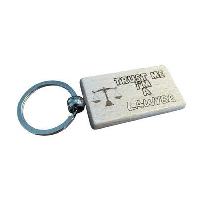 Trust Me, I'm a Lawyer Keyring Gift  | Ashton and Finch