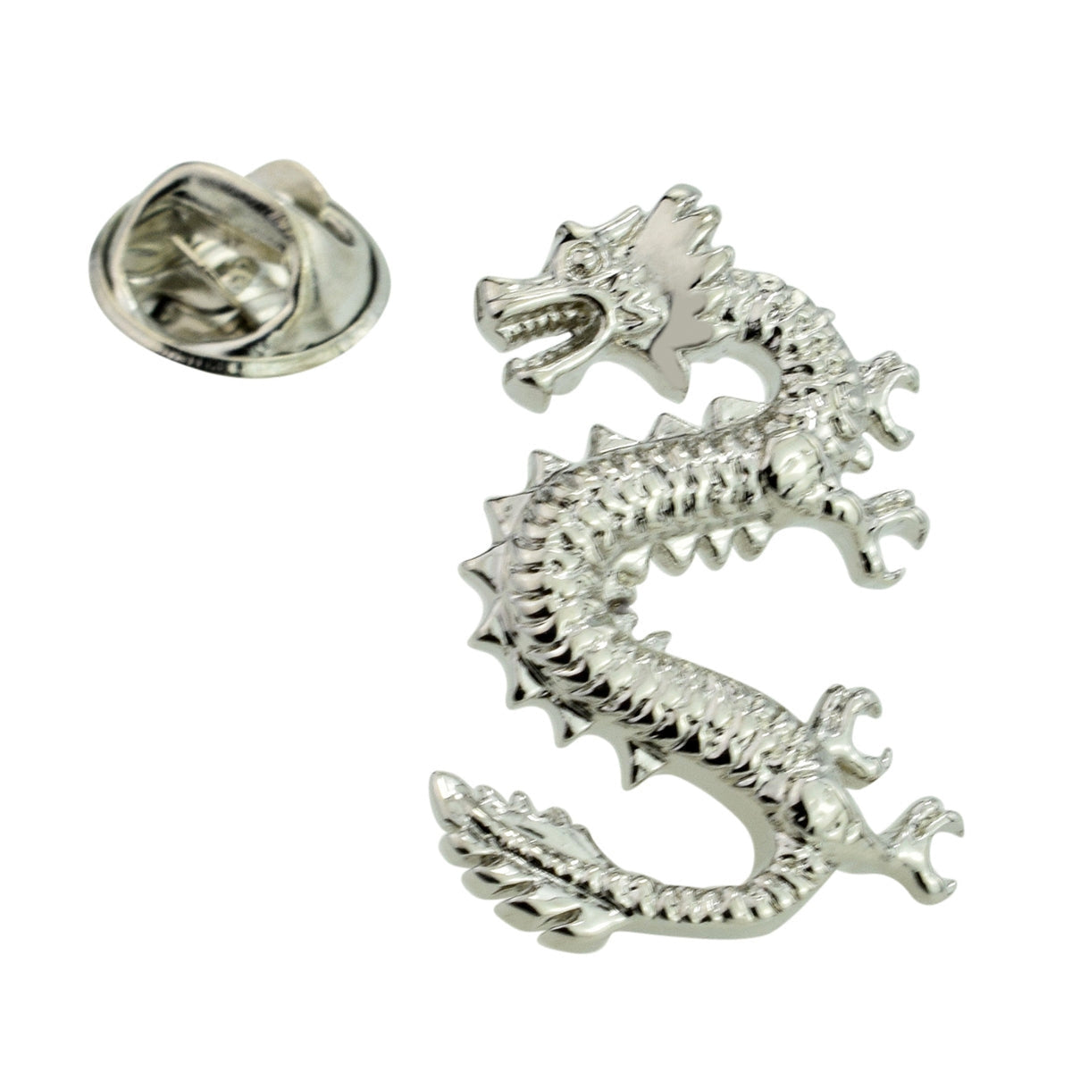 Chinese Dragon Lapel Pin Badge