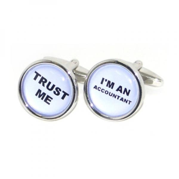 Trust me I'm an Accountant Cufflinks | Ashton and Finch