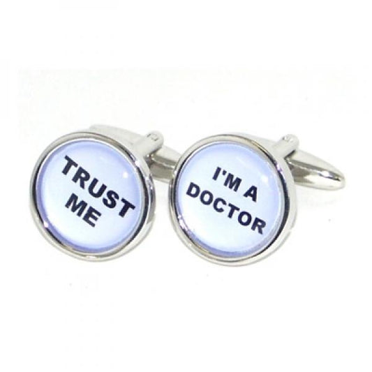Trust me I'm a Doctor Cufflinks | Ashton and Finch