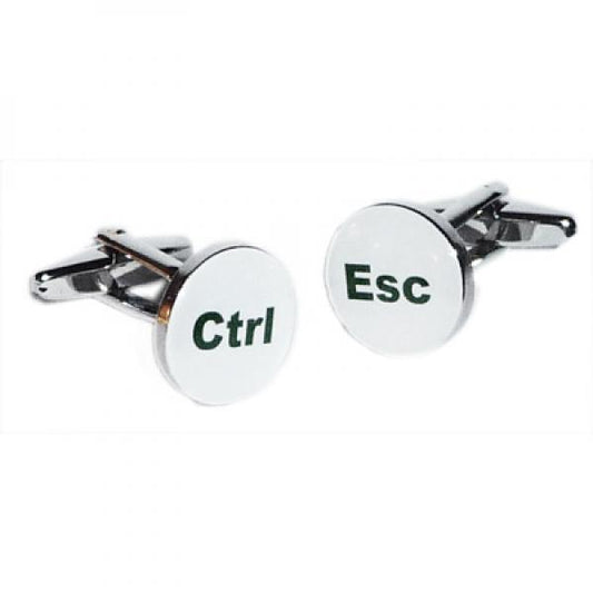 Ctrl Esc Computer IT Geeks  Cufflinks | Ashton and Finch