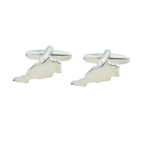Morocco Outline Map Cufflinks | Ashton and Finch