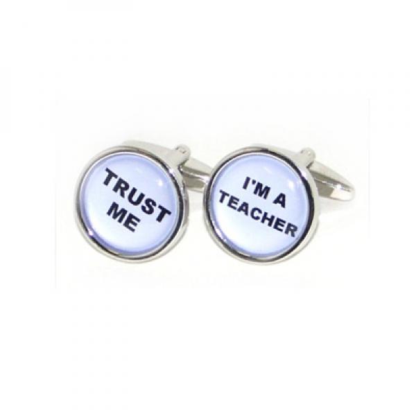Trust me I'm a Teacher Cufflinks | Ashton and Finch