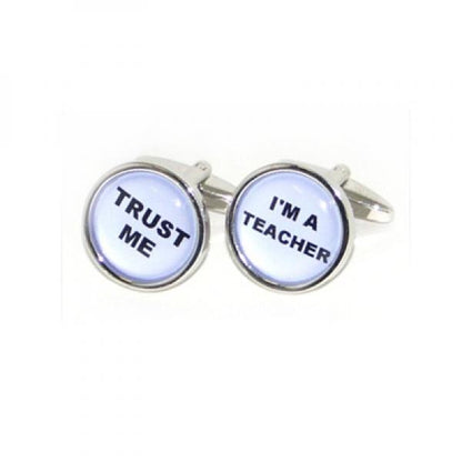 Trust me I'm a Teacher Cufflinks | Ashton and Finch