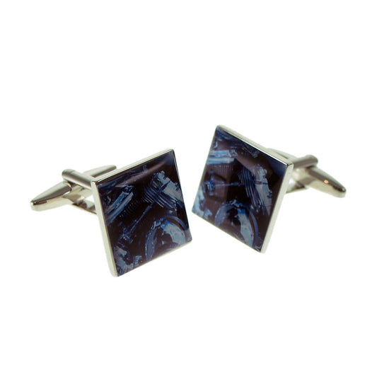 Close up Motorbike Engine Cufflinks | Ashton and Finch