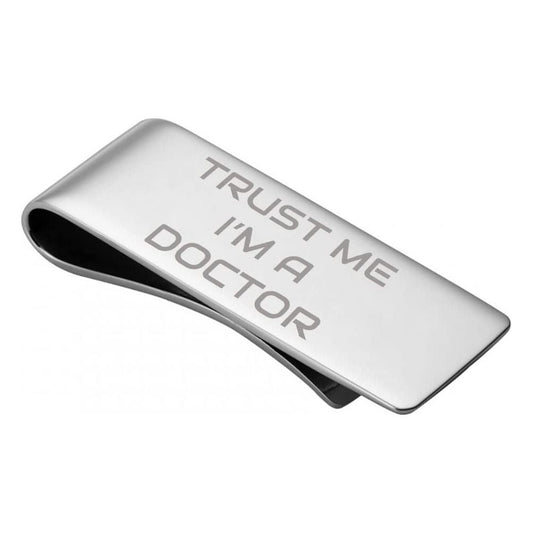 Trust Me I'm A Doctor Money Clip Gift  | Ashton and Finch