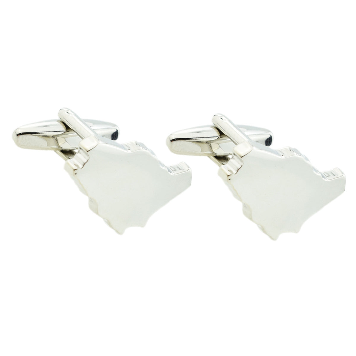Saudi Arabia Outline Map Cufflinks | Ashton and Finch