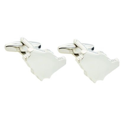 Saudi Arabia Outline Map Cufflinks | Ashton and Finch