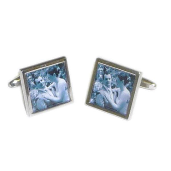 Personalised Wedding Photo Cufflinks | Ashton and Finch