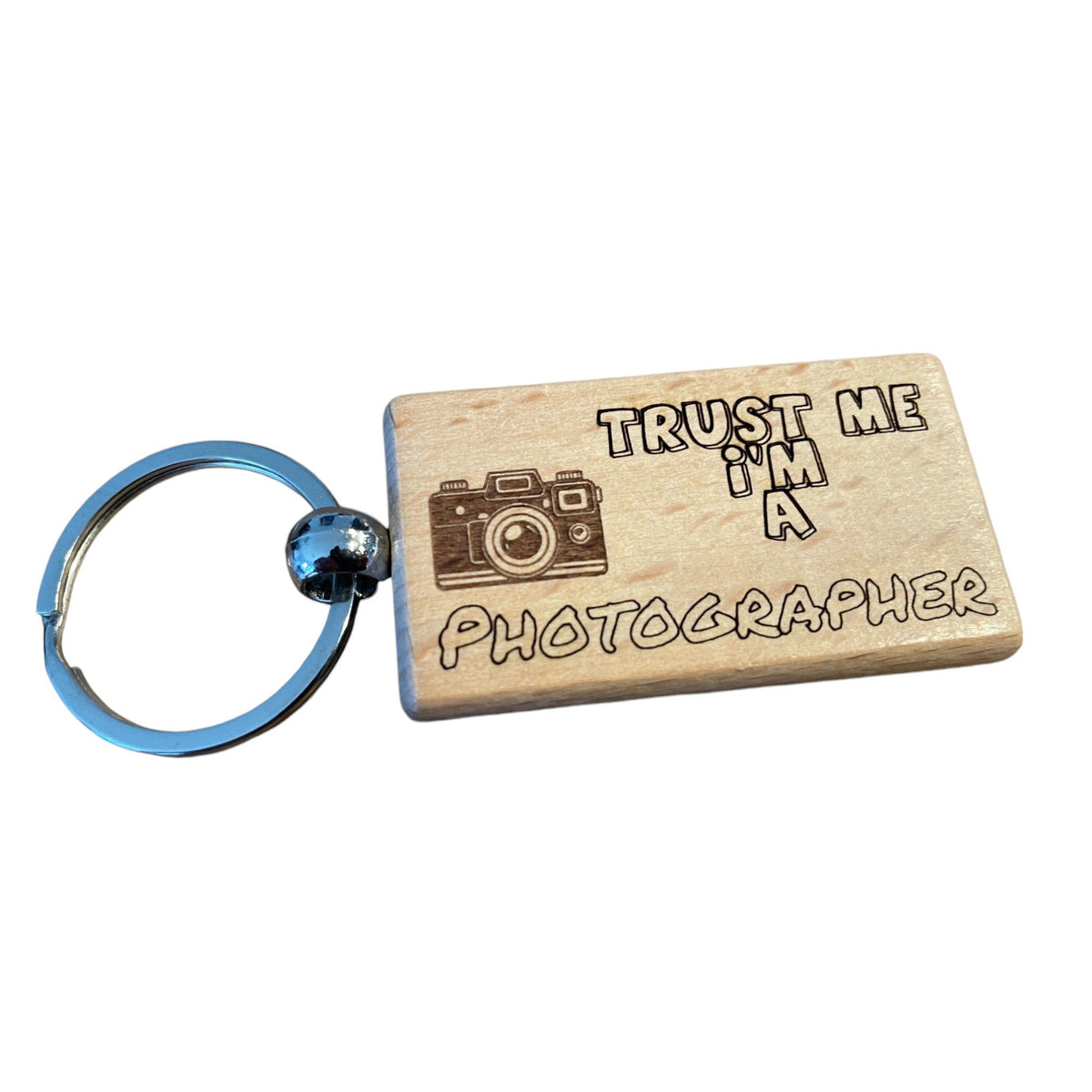 Trust Me, I'm a Photographer Keyring Gift  | Ashton and Finch