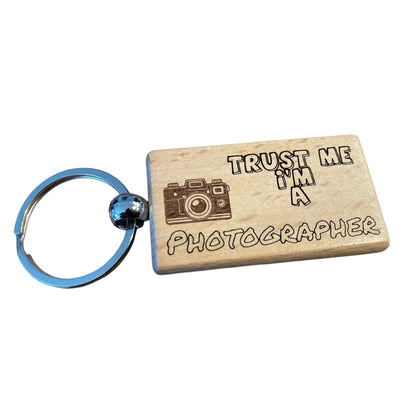 Trust Me, I'm a Photographer Keyring Gift  | Ashton and Finch