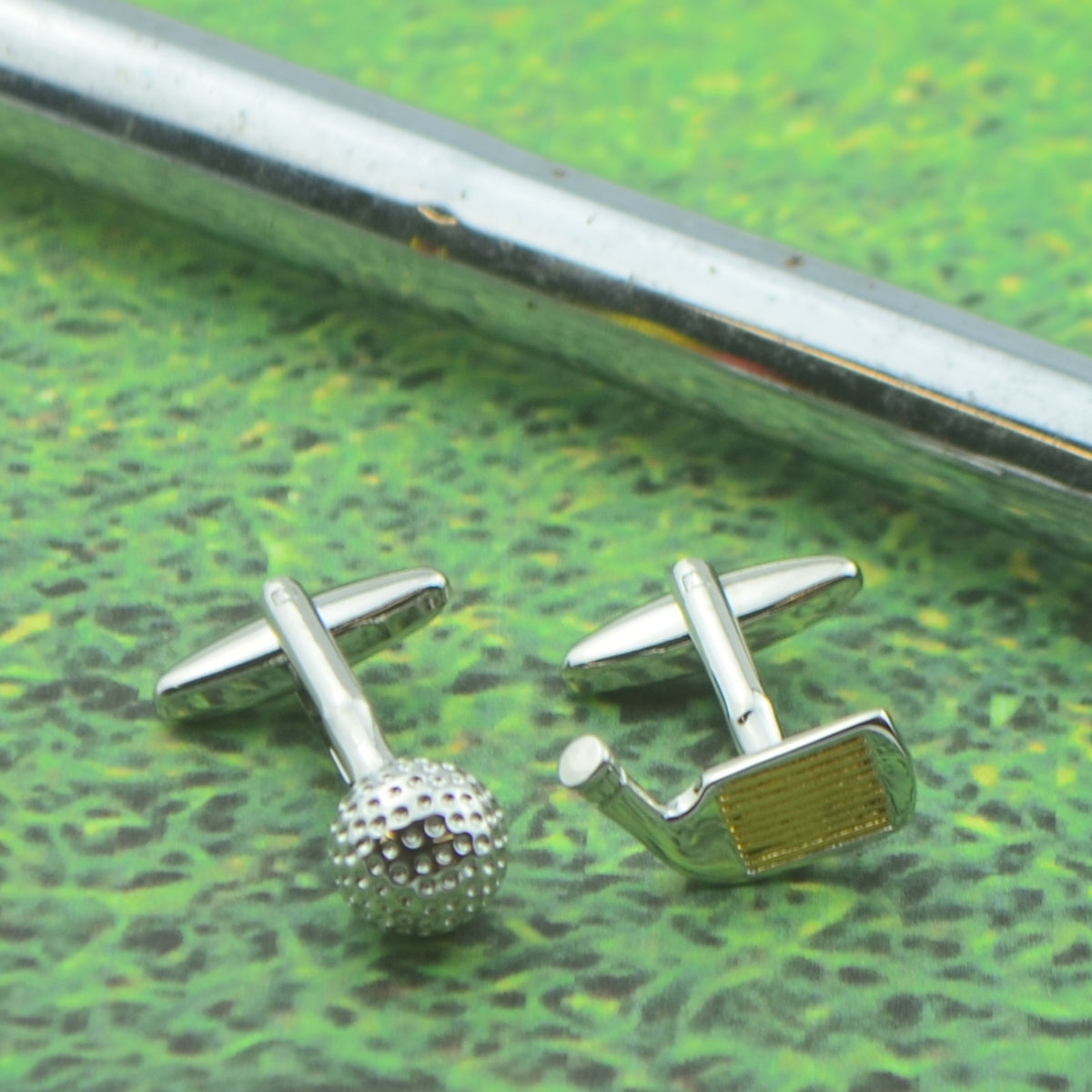Golf Driver & Ball Sport Cufflinks | Ashton and Finch