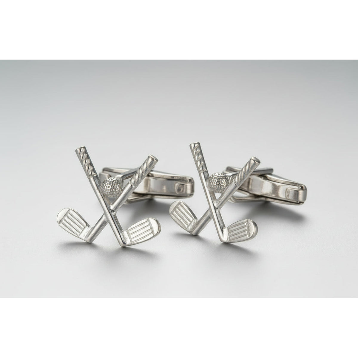 Sterling Silver Golf Cufflinks - Ashton and Finch