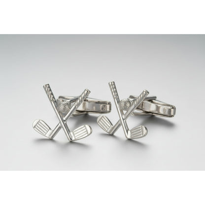 Sterling Silver Golf Cufflinks - Ashton and Finch