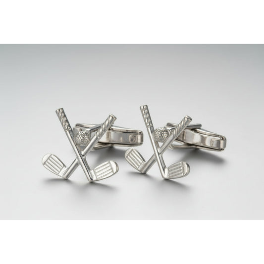 Sterling Silver Golf Cufflinks - Ashton and Finch