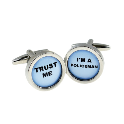 Trust me I'm a Policeman Cufflinks | Ashton and Finch