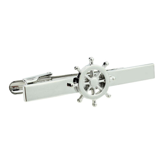 Ships Wheel Tie Clip  | Ashton and Finch