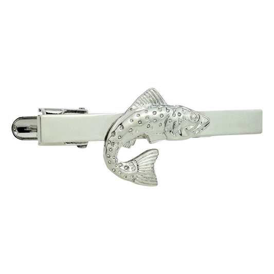 Leaping Salmon Tie Clip  | Ashton and Finch