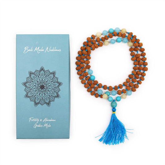 Bali Mala Necklace – Fertility and Abundance Healing Beads