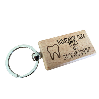 Trust Me, I'm a Dentist Keyring Gift  | Ashton and Finch