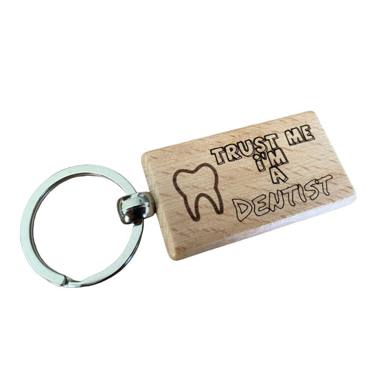 Trust Me, I'm a Dentist Keyring Gift  | Ashton and Finch