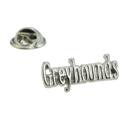 Greyhounds dog Lapel Pin Badge