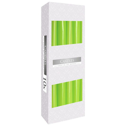 Green Taper Candle