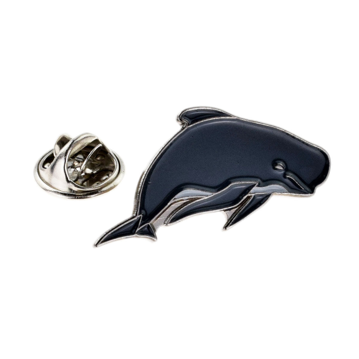 Pilot Whale Marine Sea Animal Metal Enamel Lapel Pin Badge