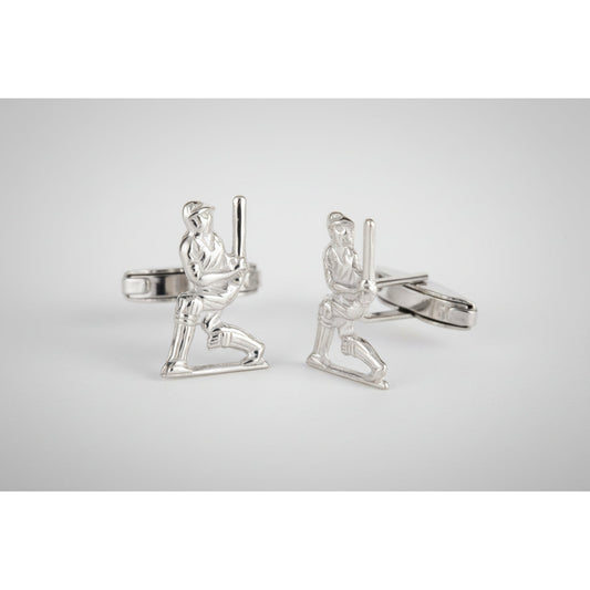 Sterling Silver Cricket Cufflinks - Ashton and Finch