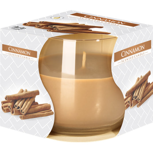 Glass Jar Candle – Cinnamon Fragrance