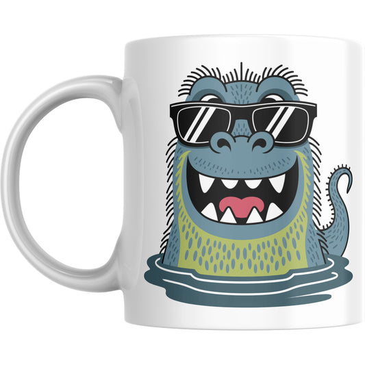 Loch Ness Monster Mug – Funny Nessie Coffee Cup