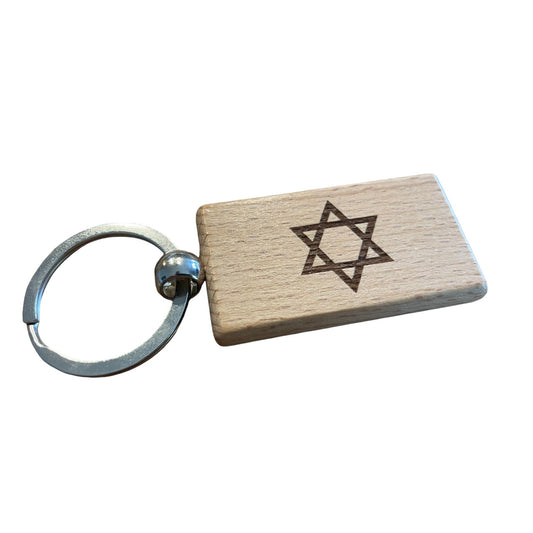 Star of David Keyring Gift  | Ashton and Finch