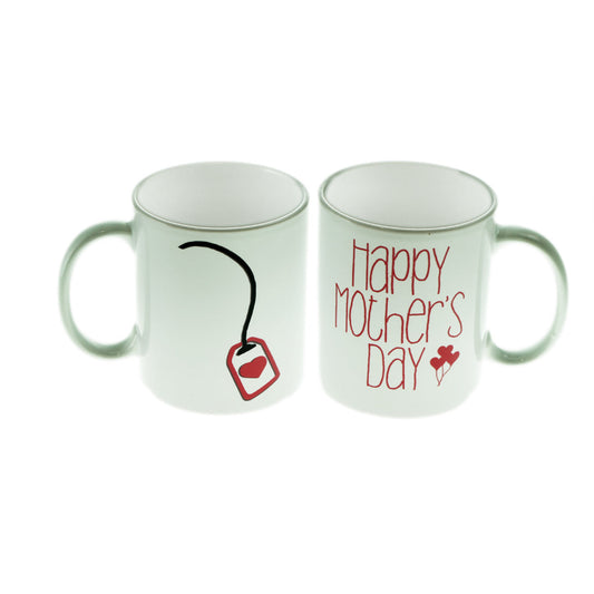 Mothers Day Mug – Heart Tag Design Coffee Cup | Ashton and Finch