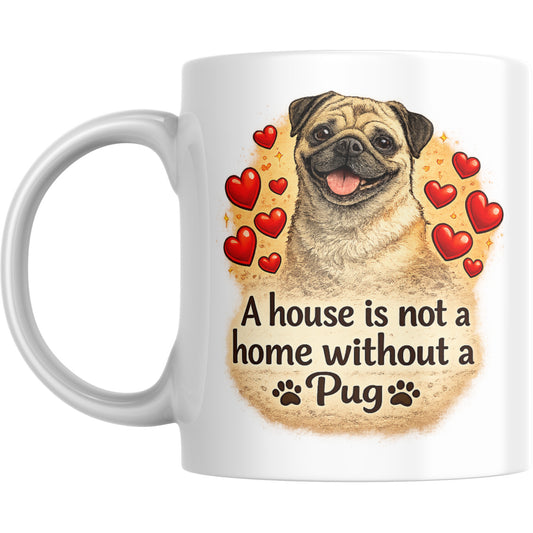 Pug Mug – Pug Dog Design - Ashton and Finch