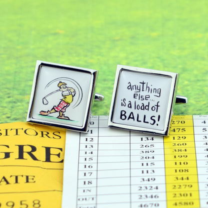 Anything Else is a Load of Balls Golf Cufflinks | Ashton and Finch