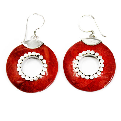 925 Silver Do-Nuts Earrings