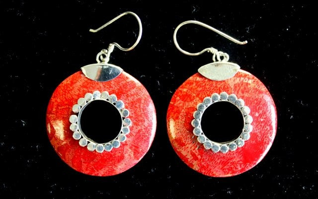 925 Silver Do-Nuts Earrings
