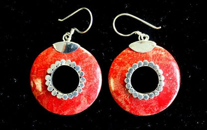 925 Silver Do-Nuts Earrings